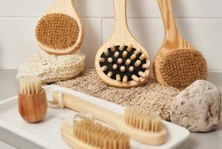 Cedar Exfoliating Brushes