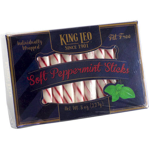 Soft Peppermint Sticks 8oz Box