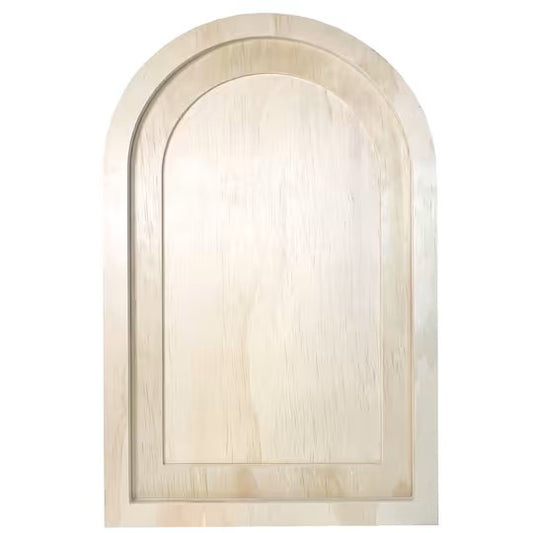 Arched Wood Gallery Blank 11.25 x18 x.59