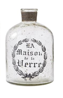 La Maison Verre - Decorative Bubble Glass Bottle
