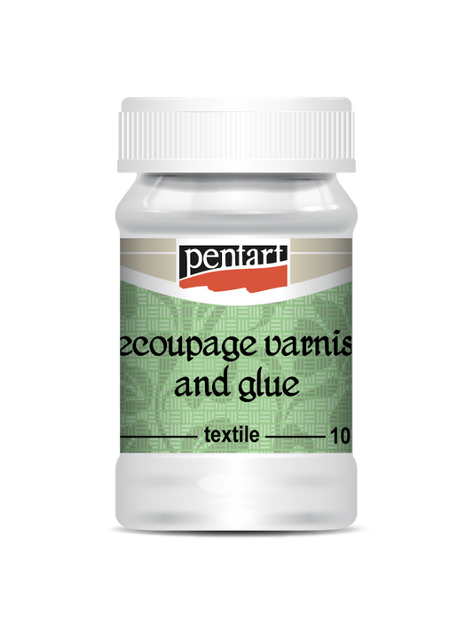 Decoupage Varnish & Glue for Textile 1456 100ml - Pentart