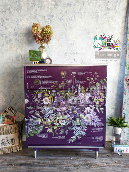 Vigorous Violet 48"x35" (6-Sheets) - Decor Transfers®