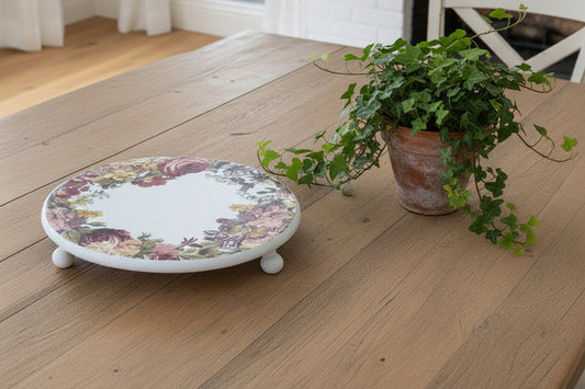 TBD Embellished Wood Riser