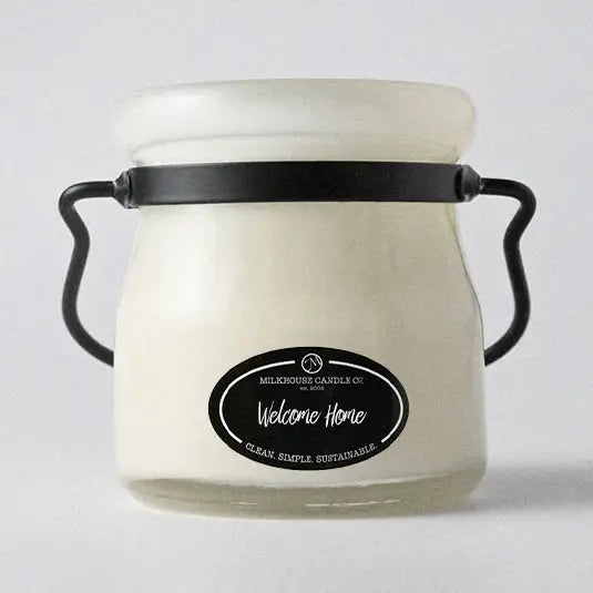 Welcome Home 5oz Cream Jar - Milkhouse Candle Company