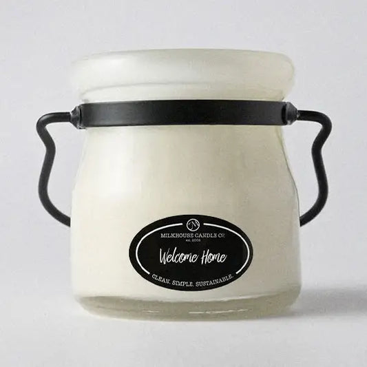 Welcome Home 5oz Cream Jar - Milkhouse Candle Company