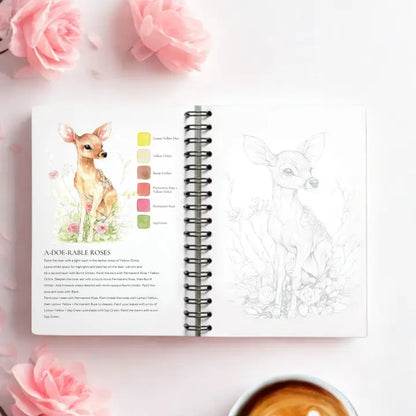 Cute Critters Watercolor Workbook