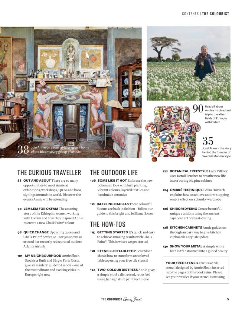The Colourist Issue No. 1 Bookazine ~ Annie Sloan Chalk Paint®