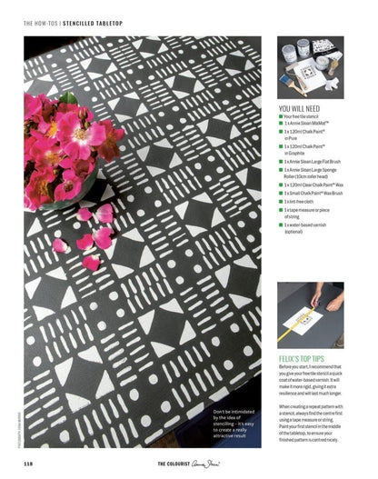 The Colourist Issue No. 1 Bookazine ~ Annie Sloan Chalk Paint®