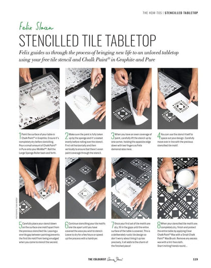 The Colourist Issue No. 1 Bookazine ~ Annie Sloan Chalk Paint®