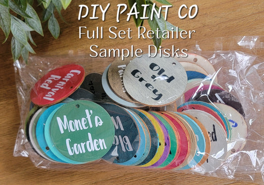 DIY Paint Co Sample Disks Set - Small 2in