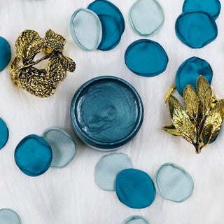 Teal Lux Metallic Paint - Paint Couture