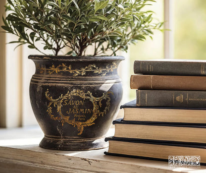 Etiquettes - Gilded Collection - 4 Sheet, 12x16 Pad IOD Decor Transfer™