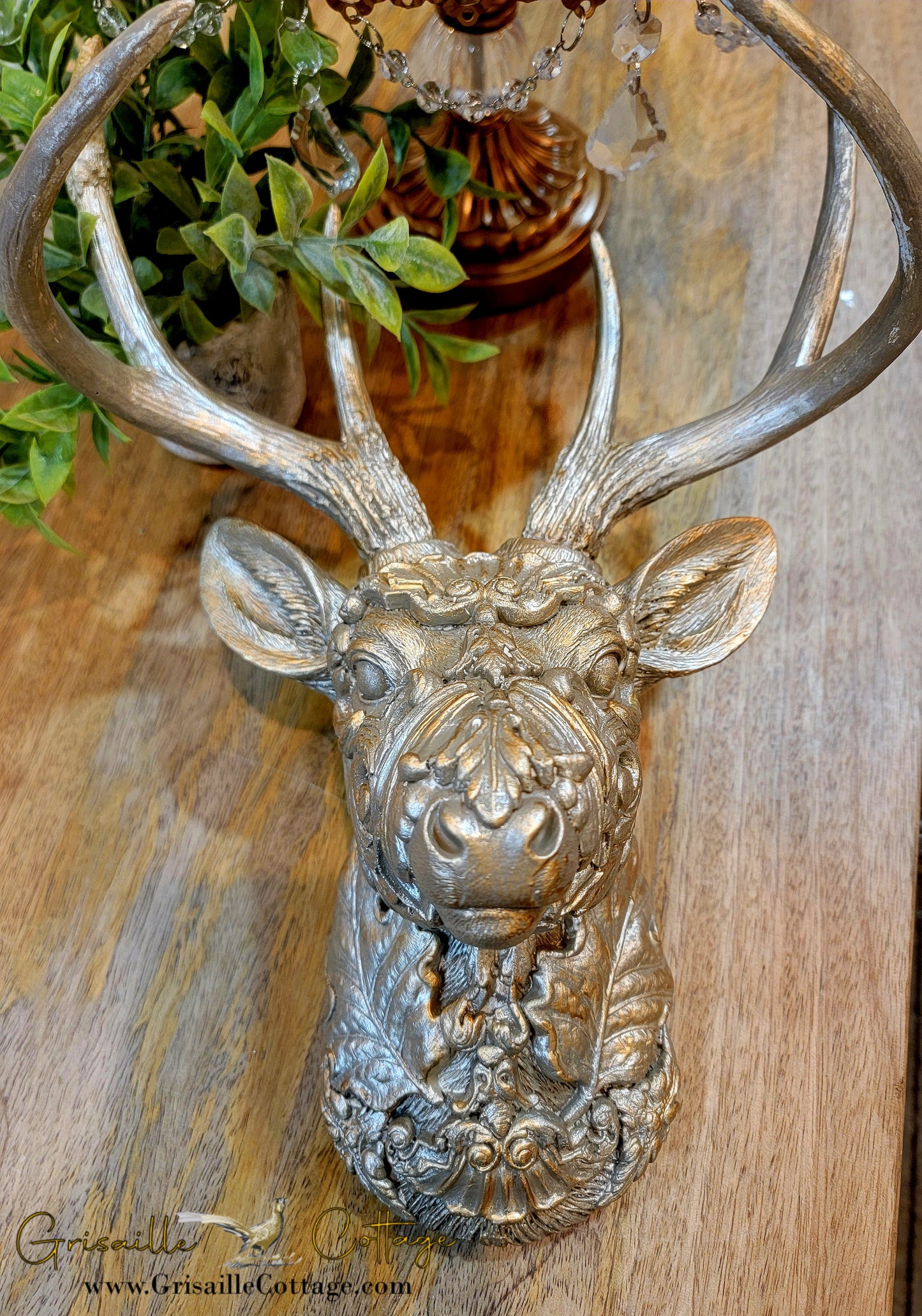 02-22-25 Sat - Vintage Deer Head Mount (Sat 1pm-3:30pm)