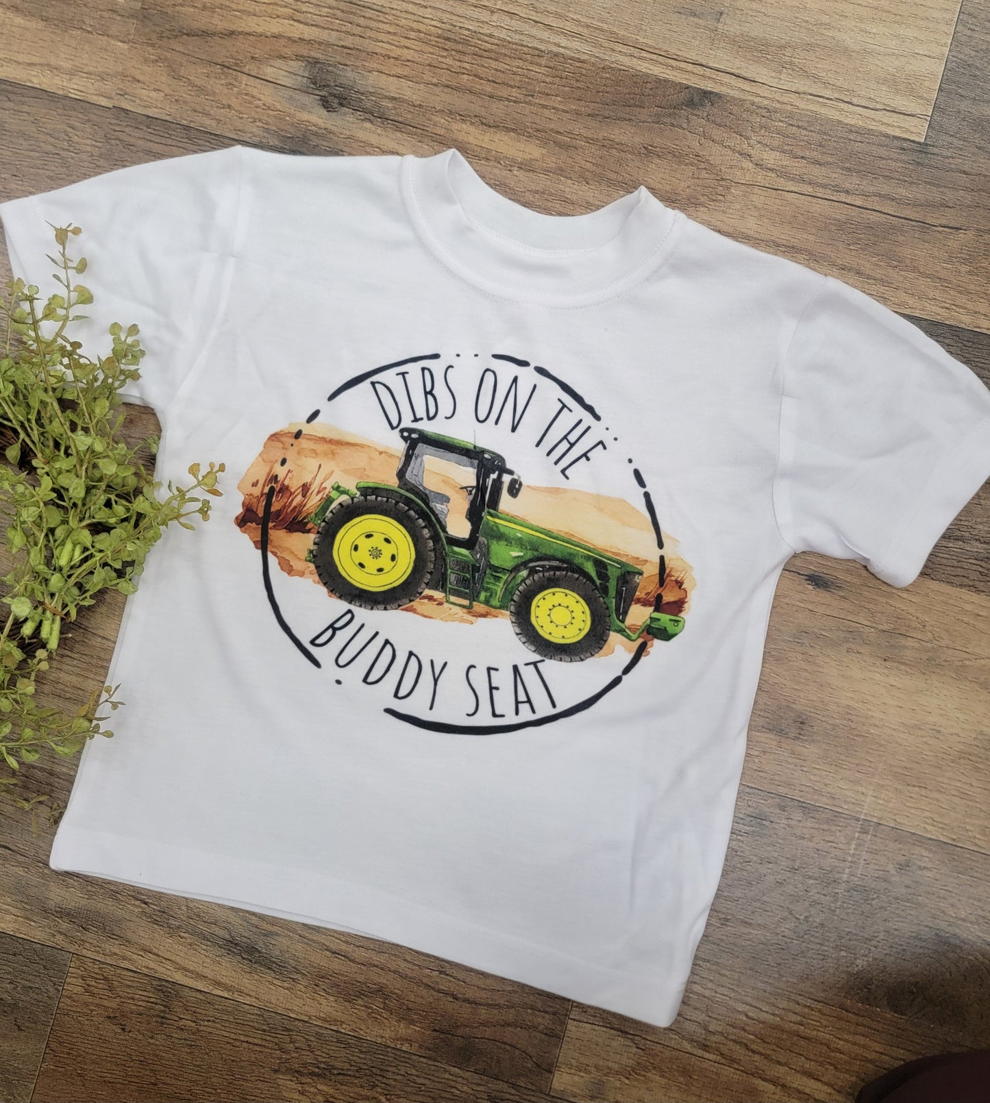 Dibs on the Buddy Seat Toddler Tee