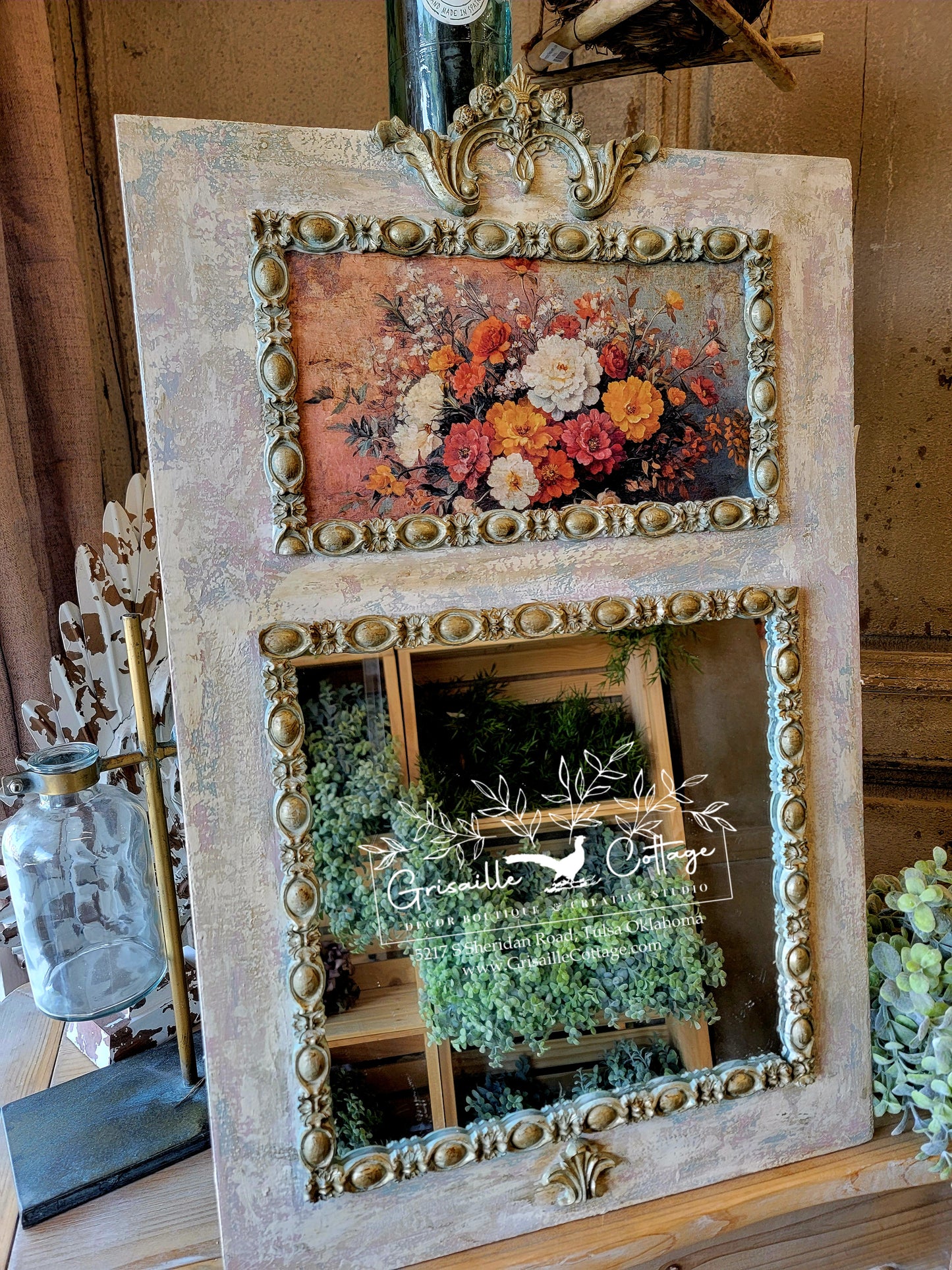 Trumeau Style Mirror