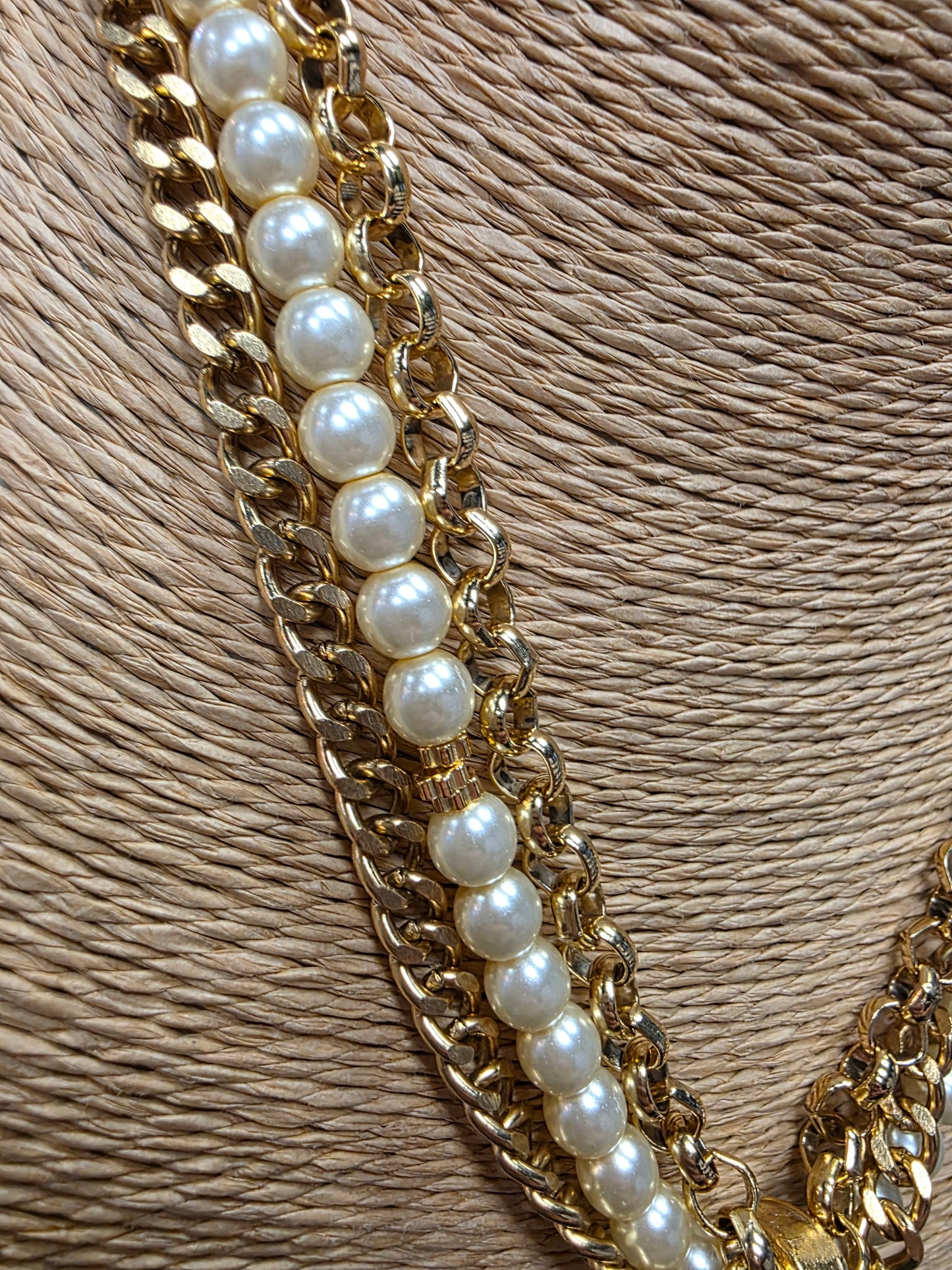 Chanel 31 Rue Paris Cambon Coin & Pearl Necklace Style No.1402 - Yochi NY