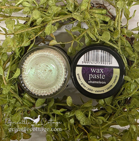 Green Chameleon 4434 - Pentart Metallic Embellishing Wax Paste