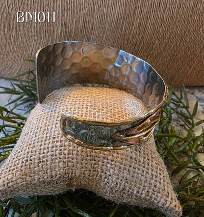 Mixed Metal Cuff Bracelet BM011