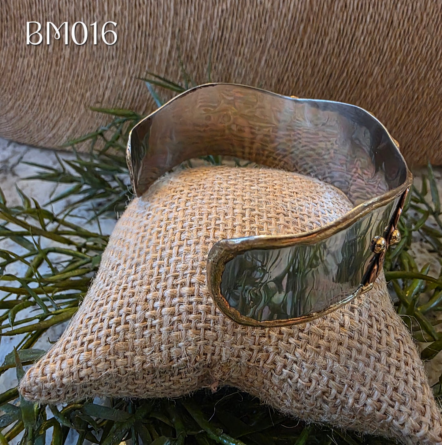 Mixed Metal Cuff Bracelet BM016