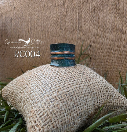 RC004 - Copper Patina Cuff Ring