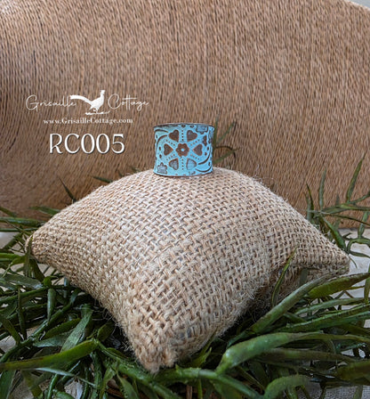 RC005 - Copper Patina Cuff Ring