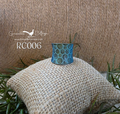RC006 - Copper Patina Cuff Ring