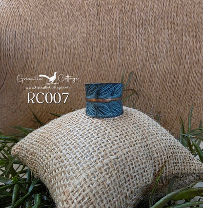 RC007 - Copper Patina Cuff Ring