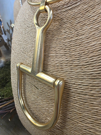 Mason Horsebit Gold Choker Necklace Style 1409 - Yochi NY