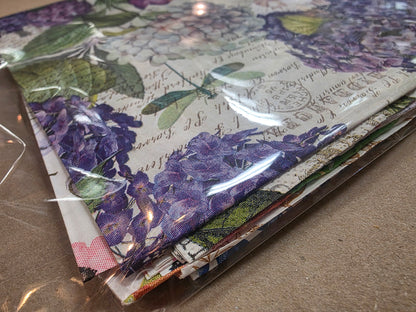 10pk Varied Design Decoupage Napkin Bundle - Lunch Size