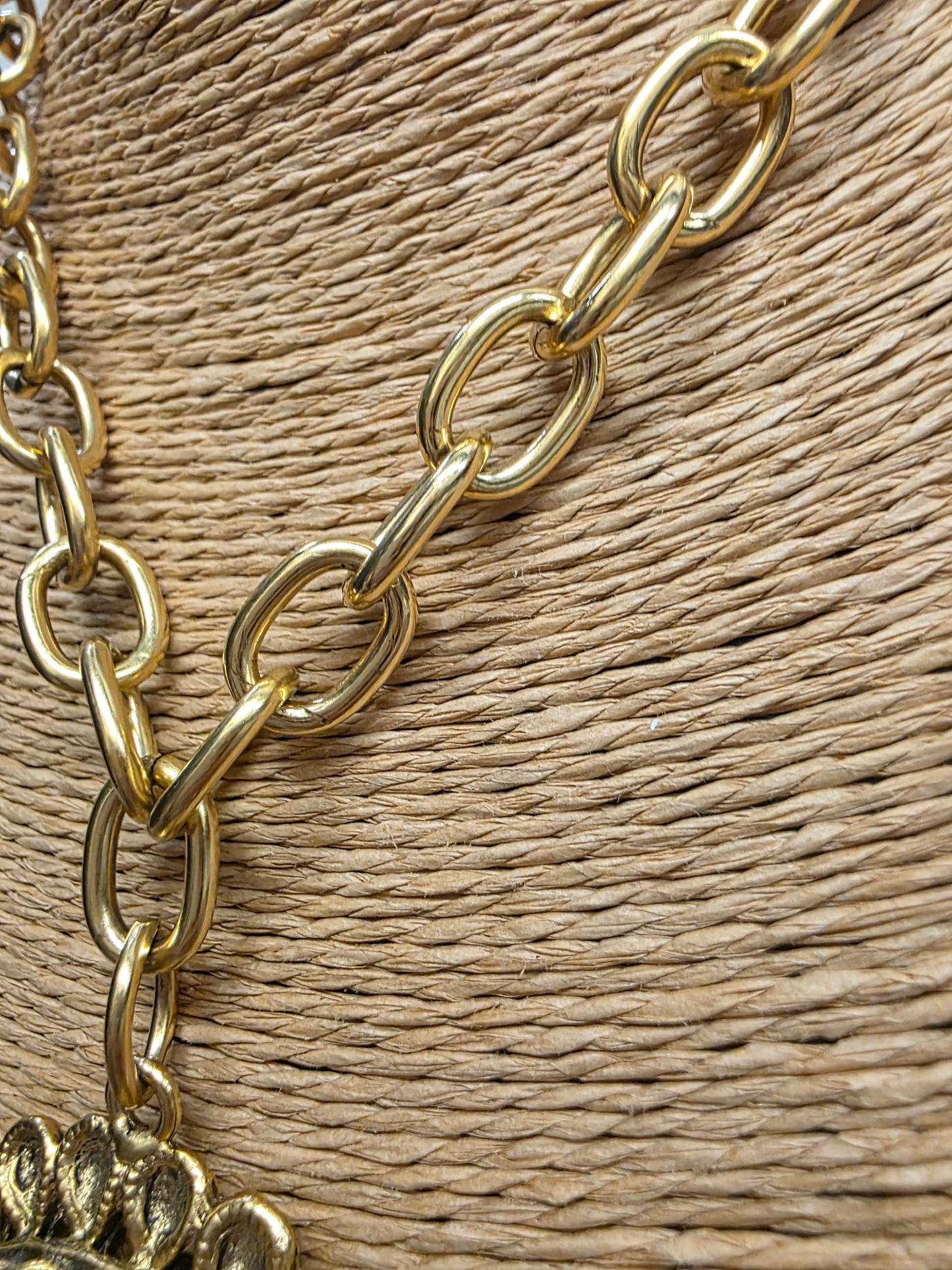 Fleur De Lis Necklace Style 2666 by Yochi NY
