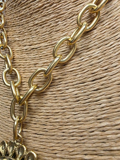 Fleur De Lis Necklace Style 2666 by Yochi NY