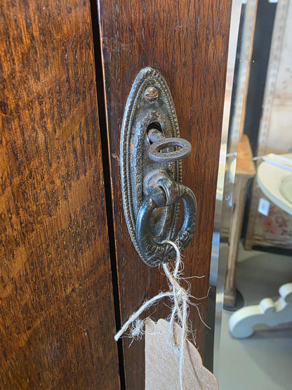Antique Tiger Oak Armoire