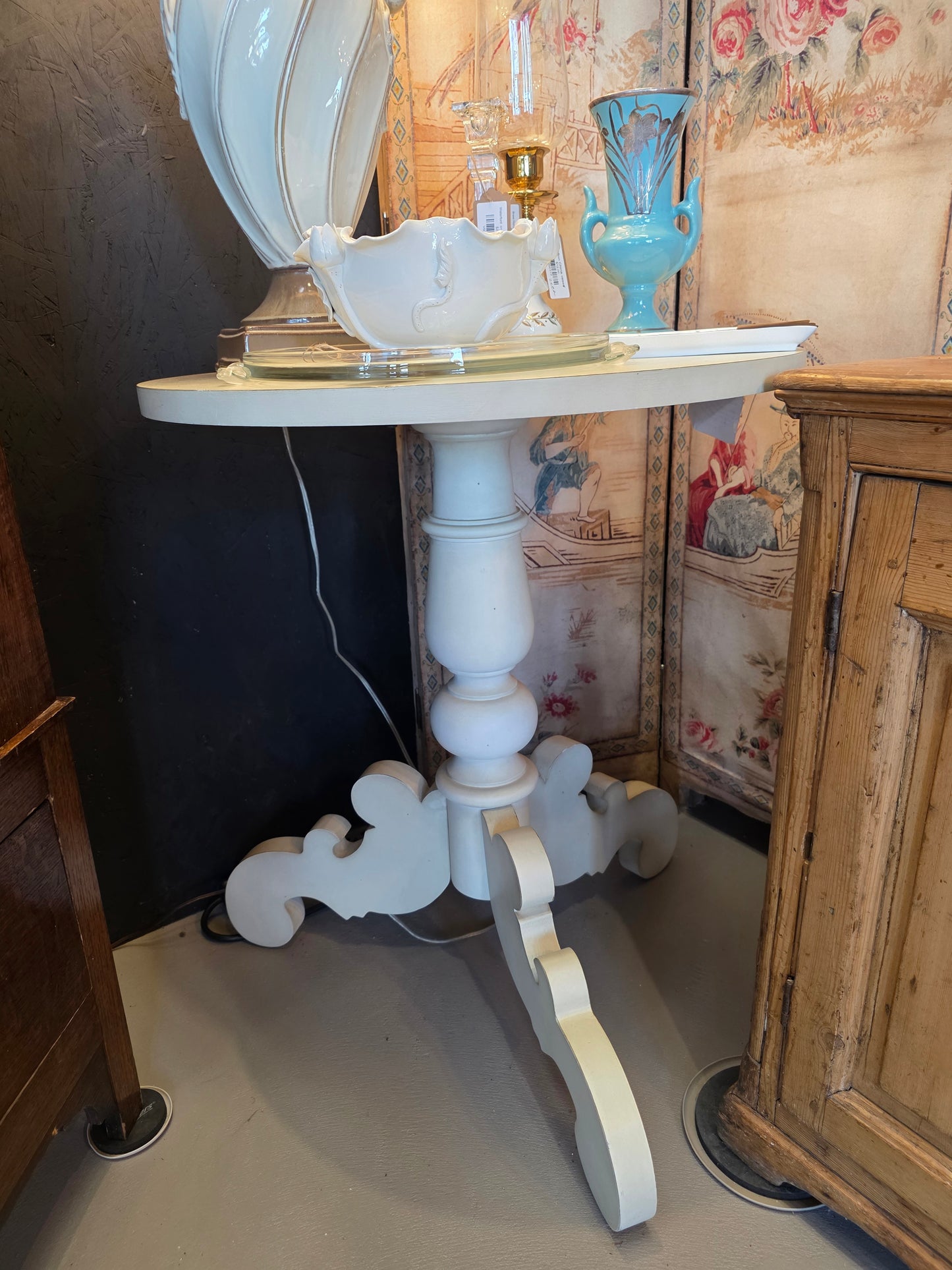 Magnolia Home Pedestal Accent Table
