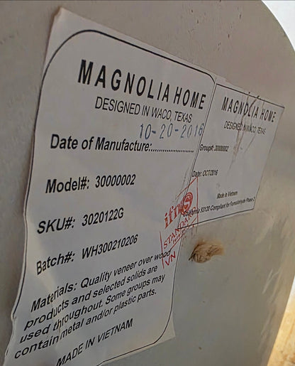 Magnolia Home Pedestal Accent Table