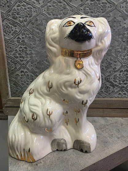 Antique Beswick Staffordshire Spaniel Dog