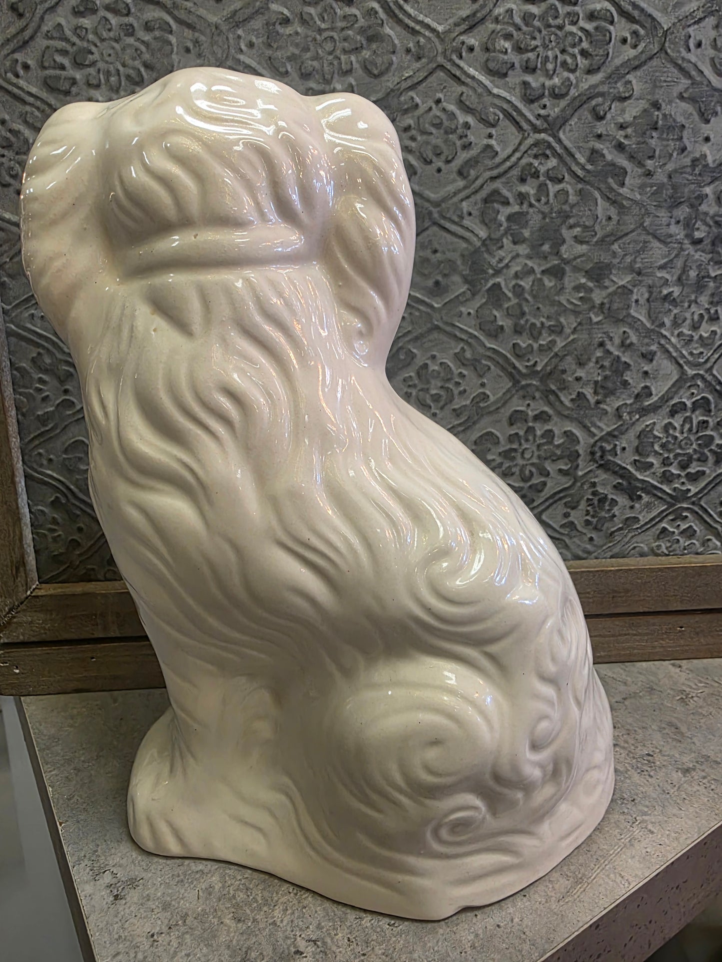 Antique Beswick Staffordshire Spaniel Dog