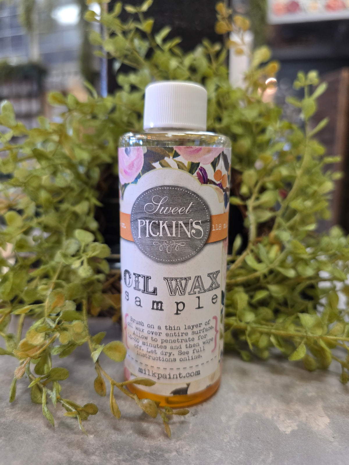 oil wax | clear