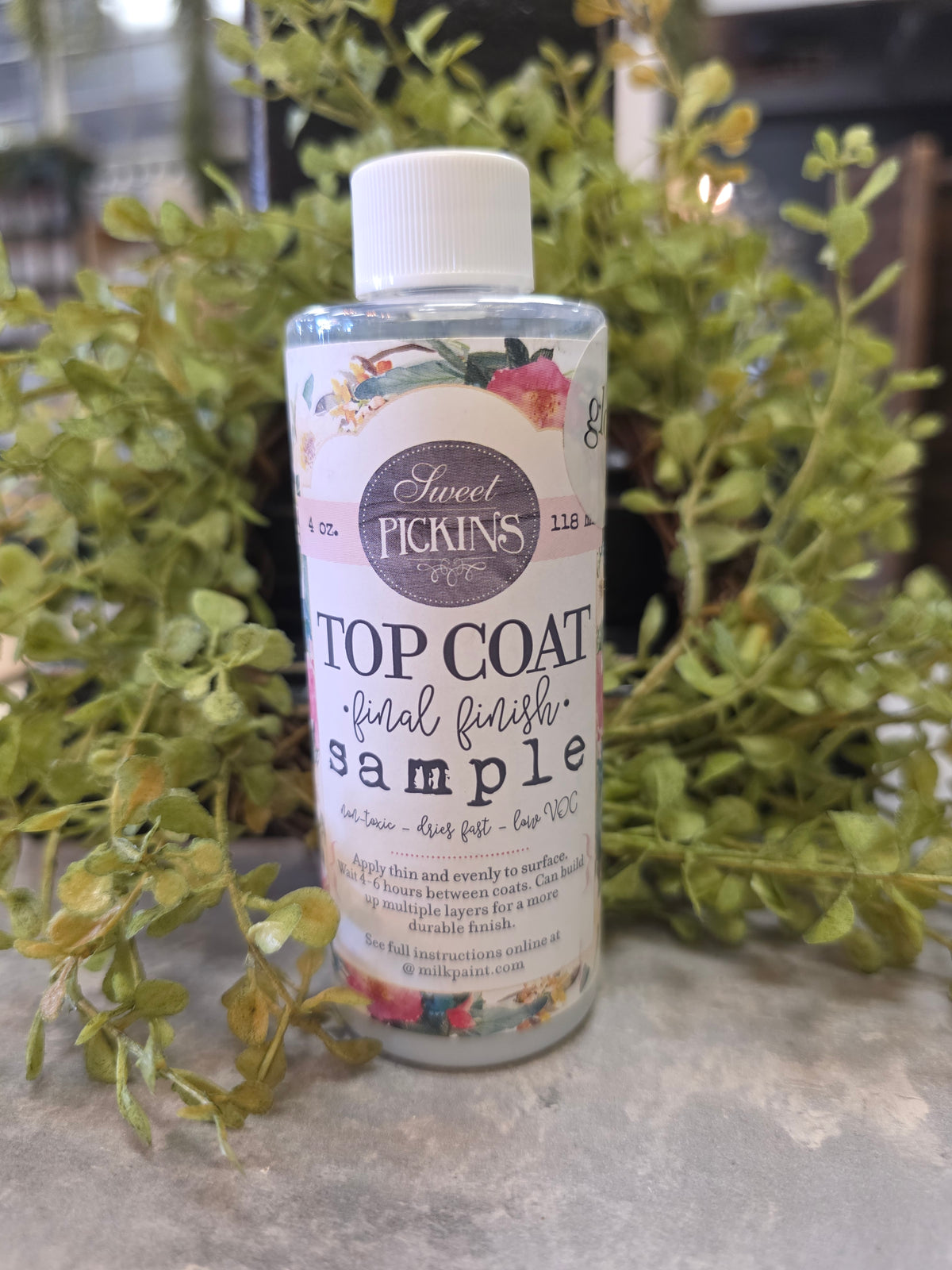 top coat | final finish | gloss