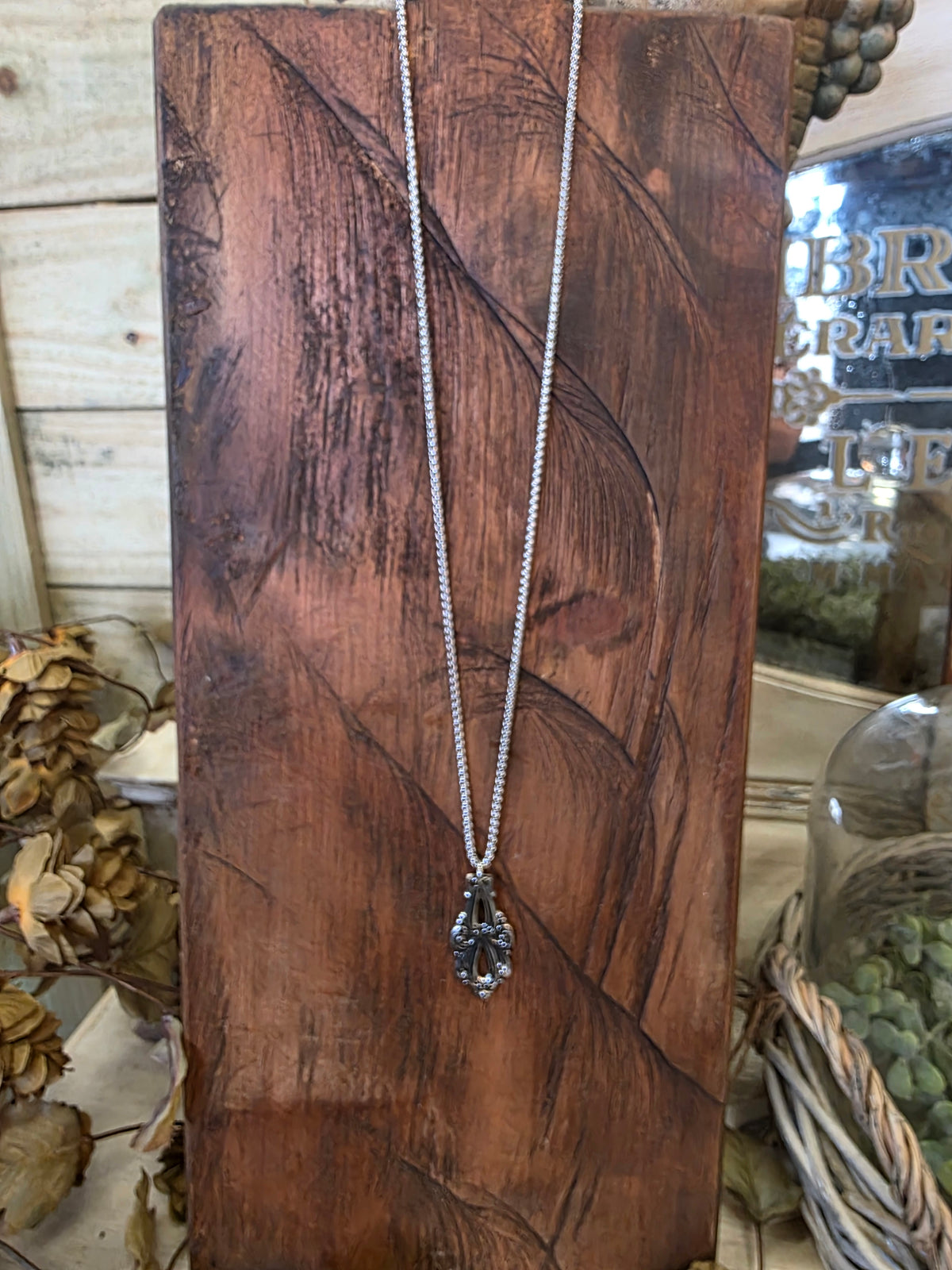 Chandelier Silverware Necklace GSN002
