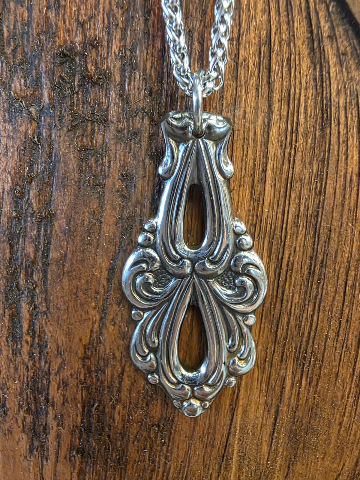 Chandelier Silverware Necklace GSN002