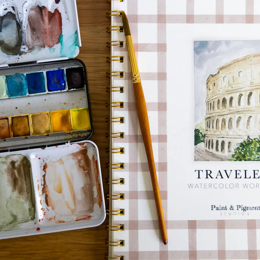 Travelers Watercolor Workbook