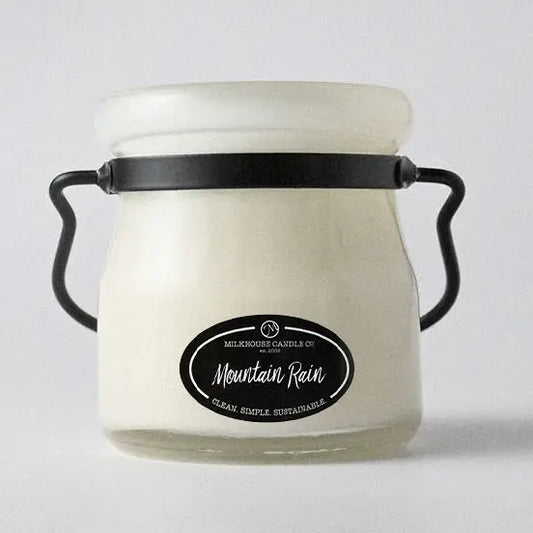 Mountain Rain 5oz Cream Jar - Milkhouse Candle Company