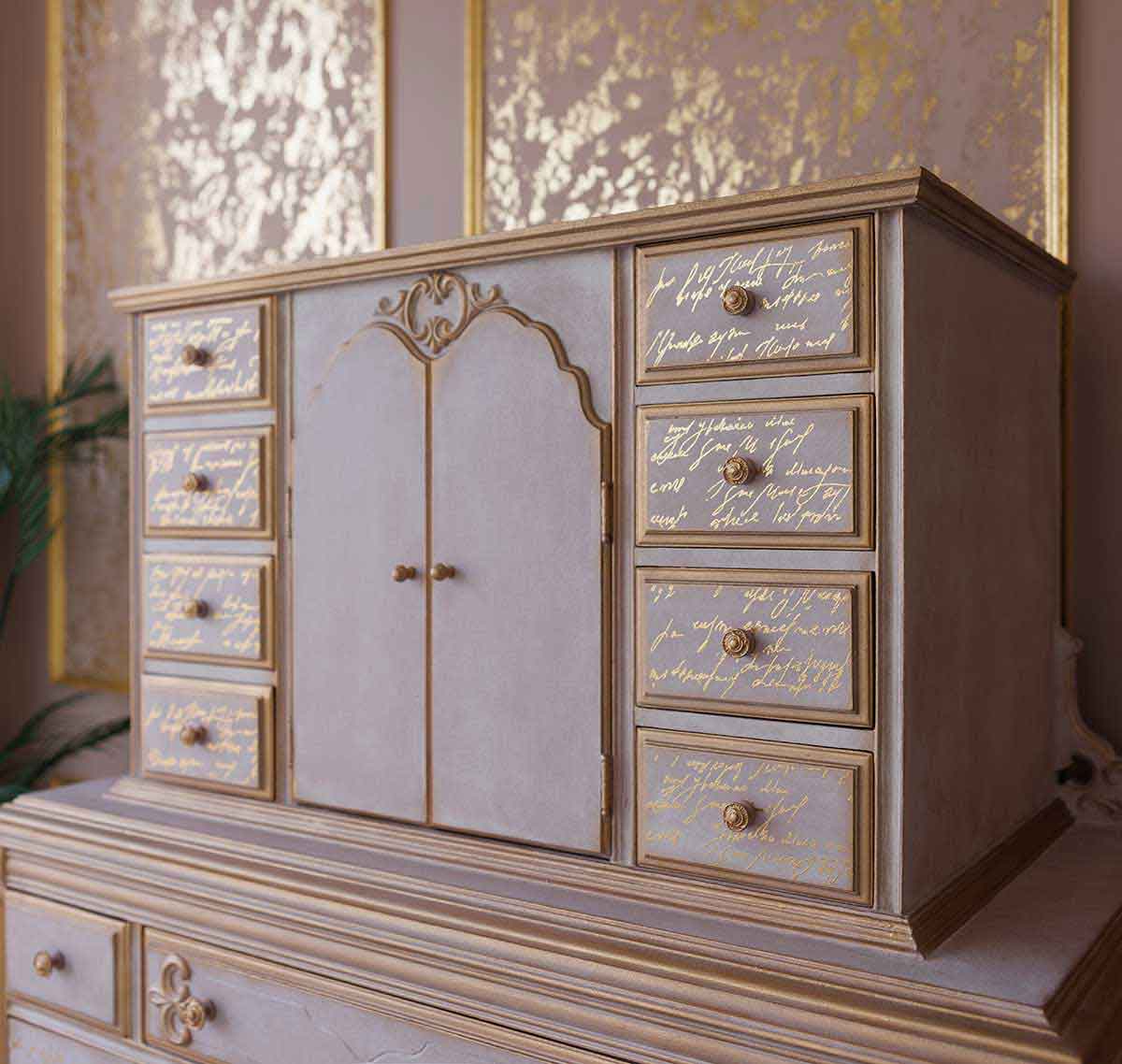 Shimmering Script 8.5"x11" (2-Sheets) - Middy Foil Transfers® Kacha