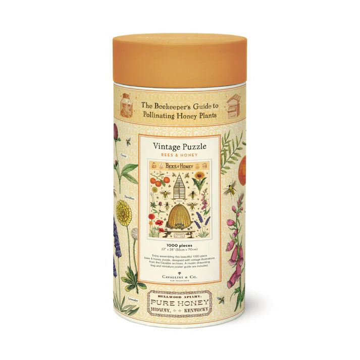 cavallini house plants puzzle Bee Vintage Puzzle