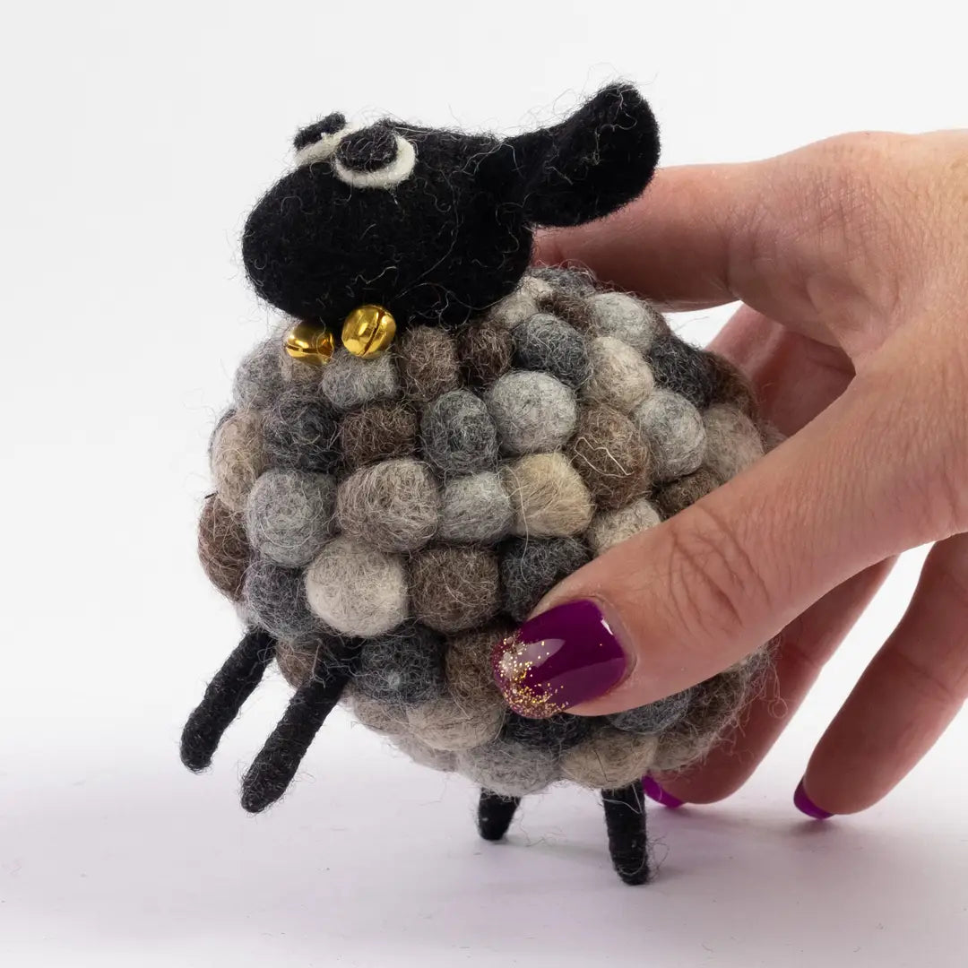 Sheep - Wool Grey Ball