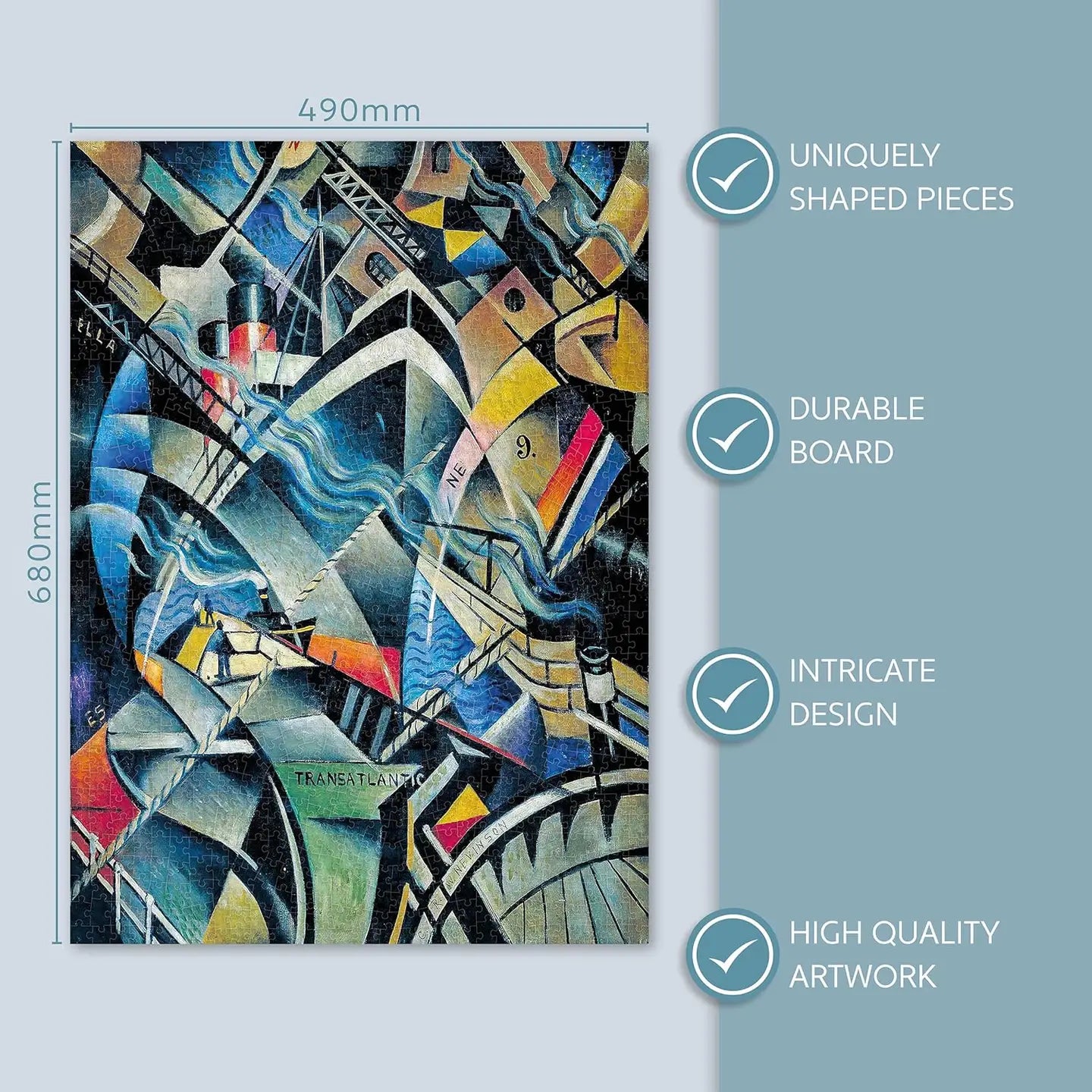 Art Deco: The Arrival 1000pc Puzzle