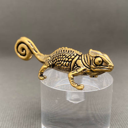 Gecko Lizard Bronzed Trinket 68269
