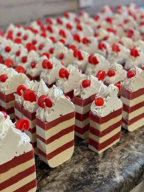Candy Cane - Goat Milk Soap
