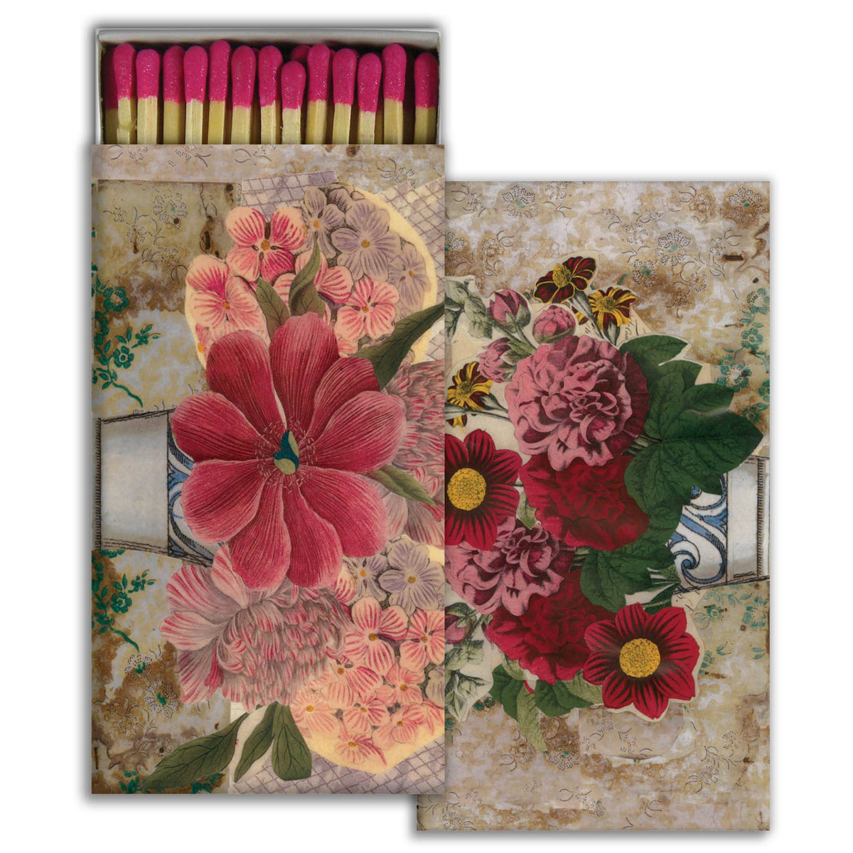 Bouquet Collage Match Box