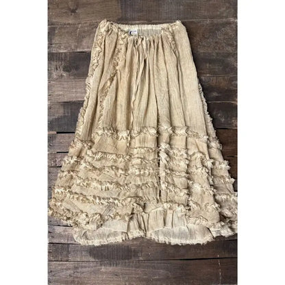 Serene Sands Skirt, Oatmeal - Jaded Gypsy